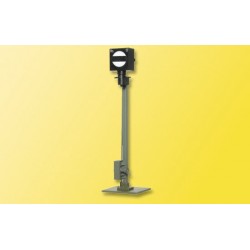 Signal d'arrêt / Semaphore stop signal with flange socket H0