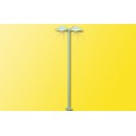 Lampadaire moderne double / Modern platform light, double H105mm H0