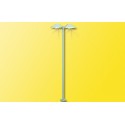 Lampadaire moderne double / Modern platform light, double H105mm H0