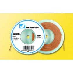 Câble brun / Brown wire 0,14 mm², 25m