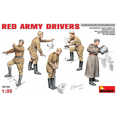 Red army drivers 1/35