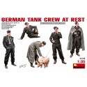 German Tank Crew at Rest 1/35