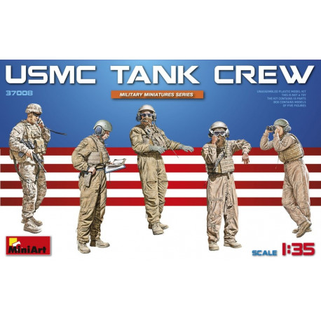 USMC tank crew 1/35