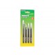 Set de 4 Brucelles / 4 Tweezers set