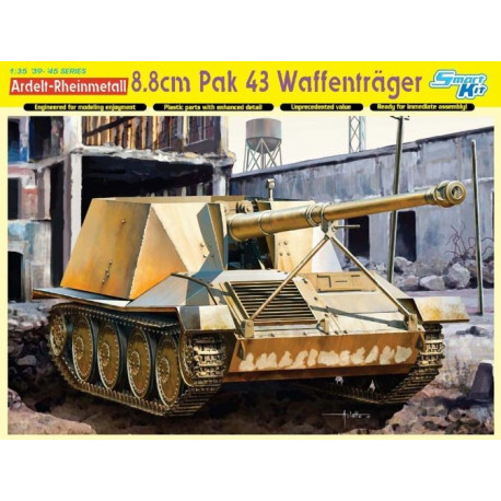 Ardelt-Rheinmetall 8.8cm Pak 43 Waffentrager WWII 1/35