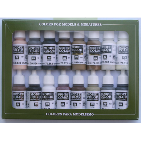 Model Color Couleurs Equestres / Equestrian Colors (16*17ml)