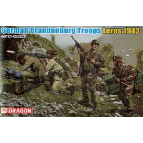 Troupes Allemandes Brandenburg Leros 1943 1/35