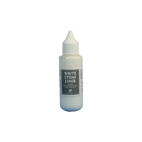 Revêtement pierre blanche / White Stone Liner, 35 ml