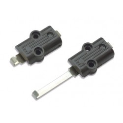 Clip d'alimentation 2 pôles / Twin power connecting clips, Code 100 H0
