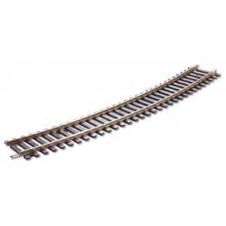 Rail courbe / Radius standard curve, R4 571mm, 22,5°, Code 100 H0