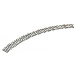 Rail courbe / Radius double curve, R3 505mm, 45°, Code 100 H0