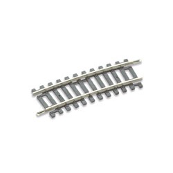 Rail courbe / Radius half curve, R2 438mm, 11,25°, Code 100 H0