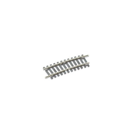 Rail courbe / Radius half curve, R2 438mm, 11,25°, Code 100 H0