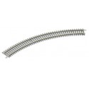 Rail courbe / Radius double curve, R1 371mm, 45°, Code 100 H0