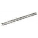 Rail droit / Double straight, 333mm, Code 100 H0