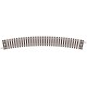 Rail courbe / Radius double curve, R4 333.4mm, 22,5°, Code 80 N