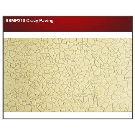 4 plaques pavements dallés / Crazy paving sheets H0