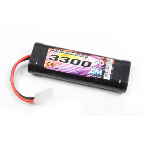 ACCU-Ni-MH 7.2V 3300mAh connectique Tamiya