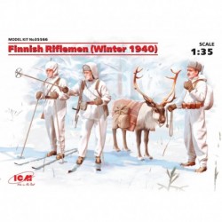 Finnish Rifflemen Winter 1940 (4 figures) 1/35
