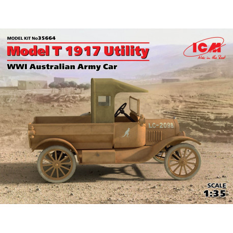 Model T 1917 Utility, WWI 1/35