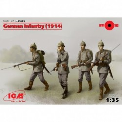 German Infantry 1914, WWI, 1/35