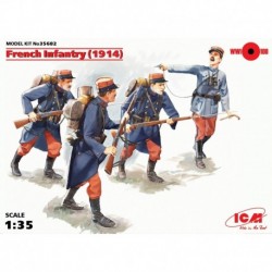 French Infantry 1914, WWI, 1/35