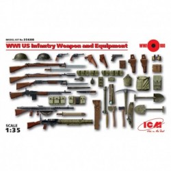 US Infantery Weapon And Equipment, WWI, 1/35