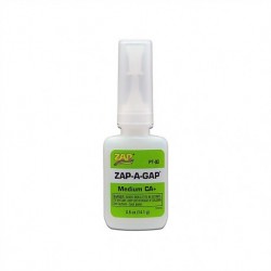 Colle ZAP-A-GAP CA+, Viscosité Moyenne / Medium Viscosity, 14,1 gr