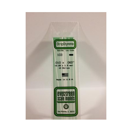 Bande / Strip 0.25x1.5 mm (10pces)
