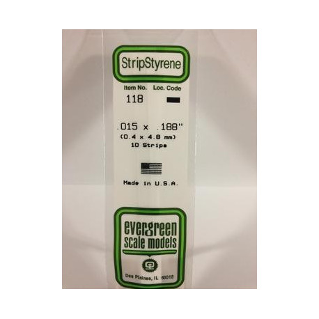 Bande / Strip 0.38x4.8 mm (10p.)