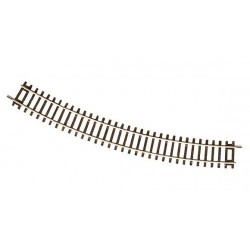 Rail courbe / Curved track, R4, r 481,2 mm, 30° H0