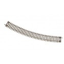 Rail courbe / Curved track, R5, r 542,8 mm, 30° H0