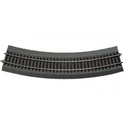 Rail courbe / Curved track R4, r 542,8mm, 30° H0