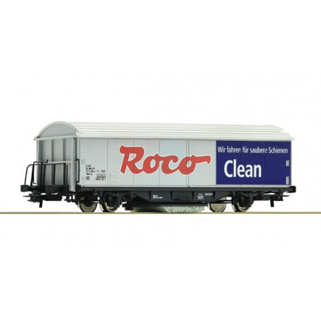 Wagon nettoyeur / Clean track cleaning wagon H0