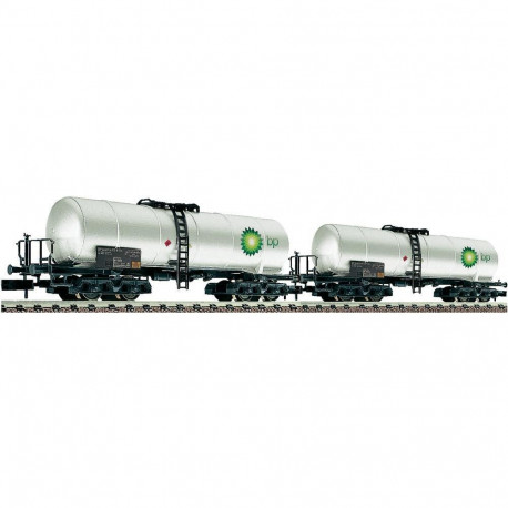 Set de deux wagons citerne BP-N-V-OBB