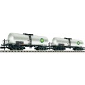 Set de deux wagons citerne BP / Tank wagons "BP", OBB, N